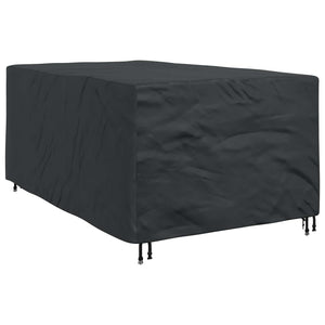 Κάλυμμα επίπλων Μονόχρωμο Μαύρο 143 x 225 x 90 εκ. 420D