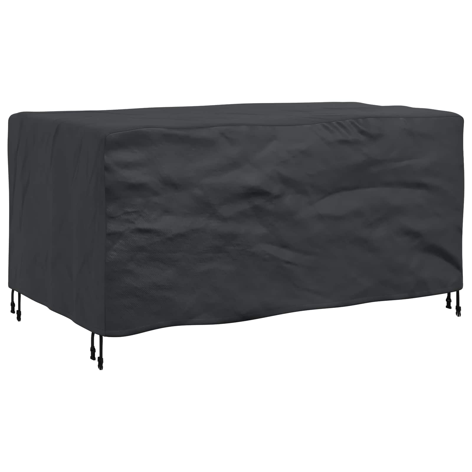 Κάλυμμα επίπλων Μονόχρωμο Μαύρο 160 x 100 x 70 εκ. 600D - Pakobazaar
