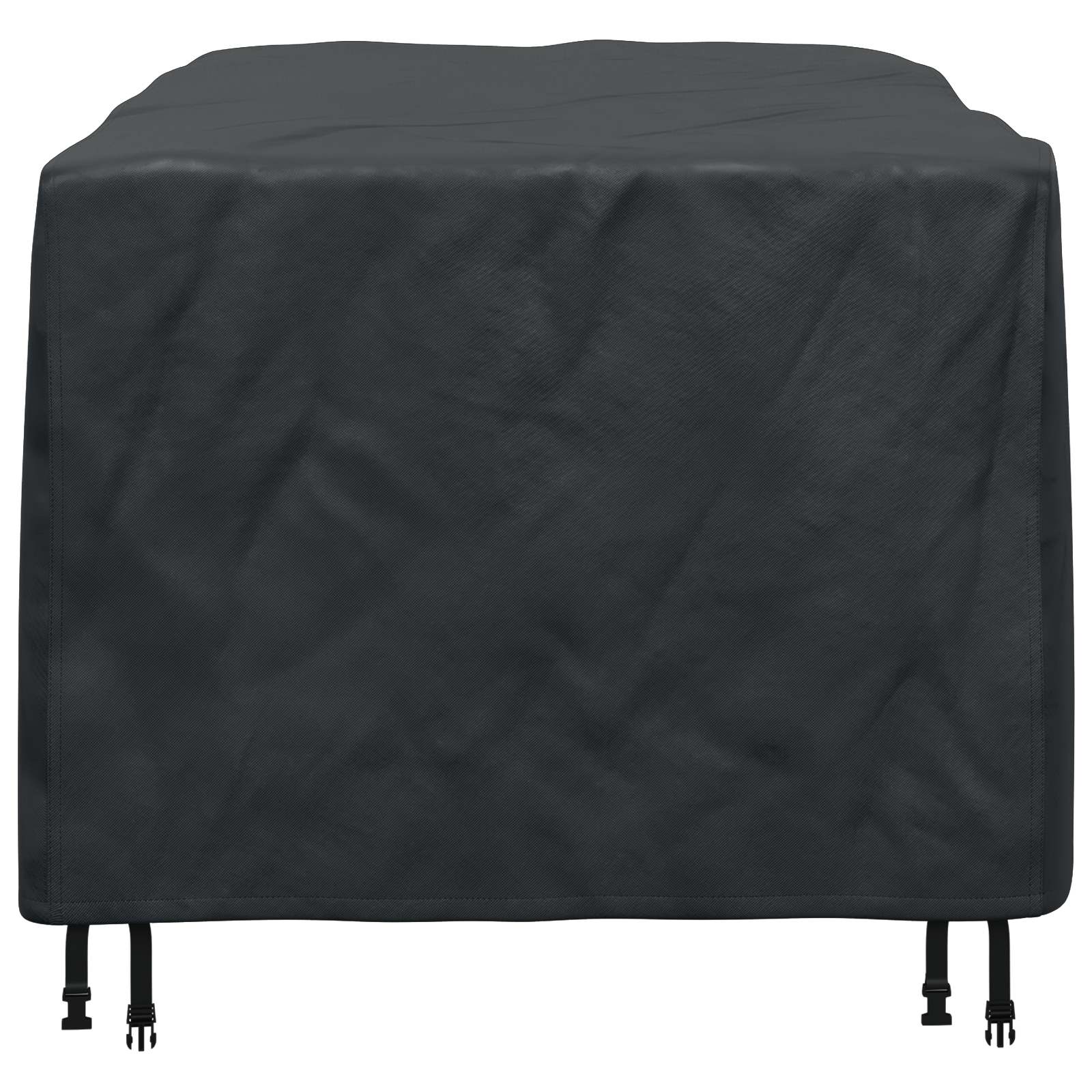 Κάλυμμα επίπλων Μονόχρωμο Μαύρο 160 x 100 x 70 εκ. 600D - Pakobazaar