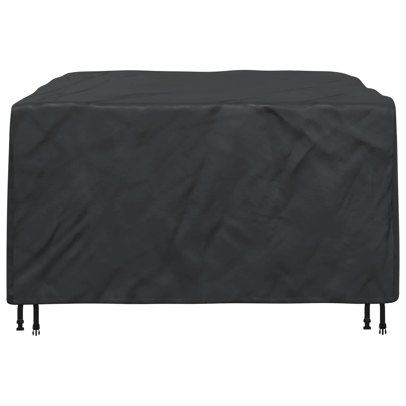 Κάλυμμα επίπλων Μονόχρωμο Μαύρο 150 x 150 x 75 cm 600D