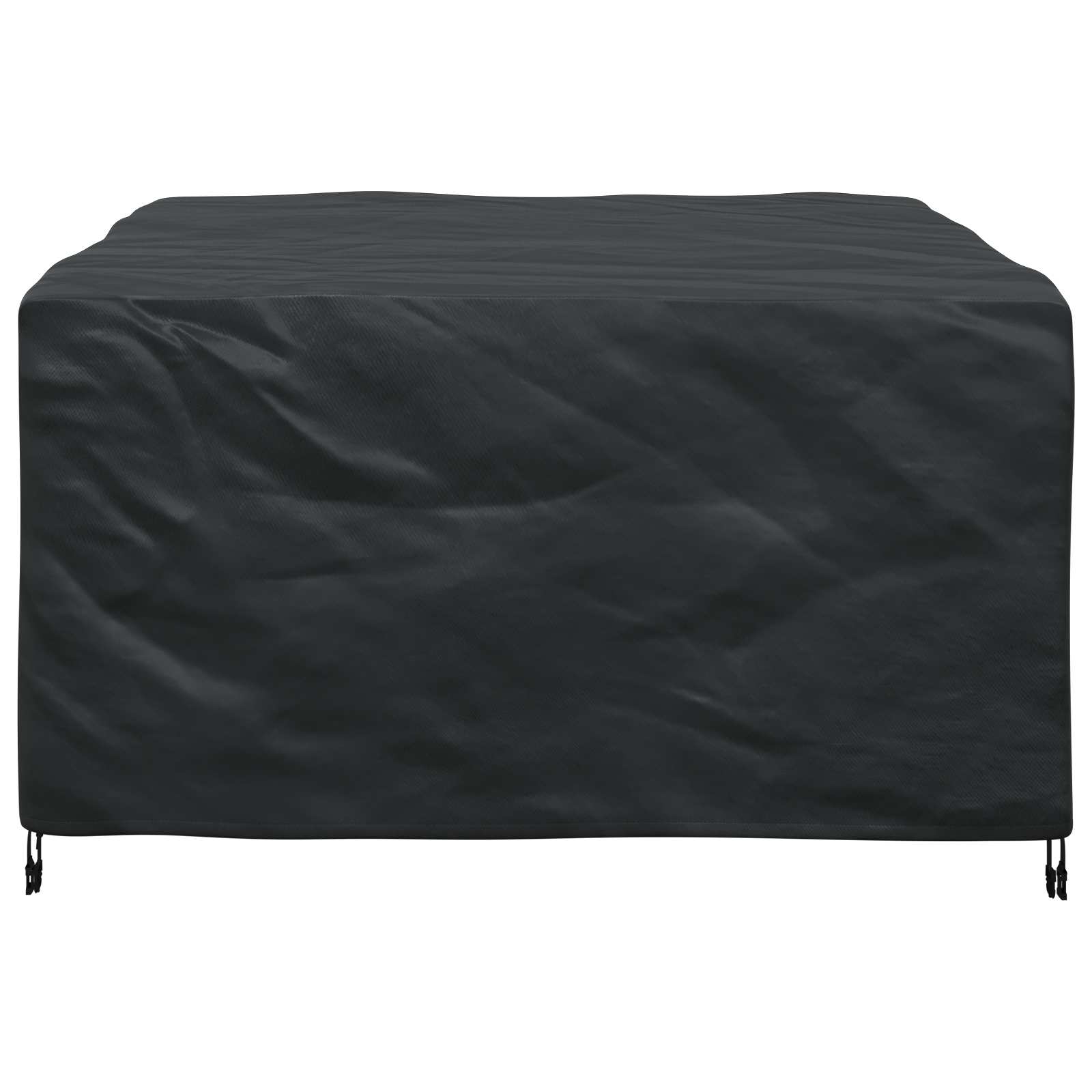 Κάλυμμα επίπλων Μονόχρωμο Μαύρο 150 x 150 x 75 cm 600D