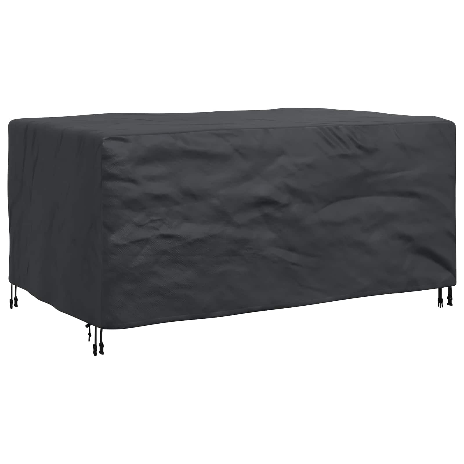 Κάλυμμα επίπλων Μονόχρωμο Μαύρο 170 x 100 x 70 εκ. 600D