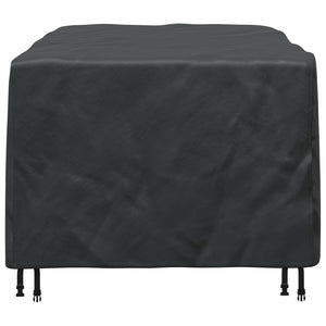 Κάλυμμα επίπλων Μονόχρωμο Μαύρο 170 x 100 x 70 εκ. 600D