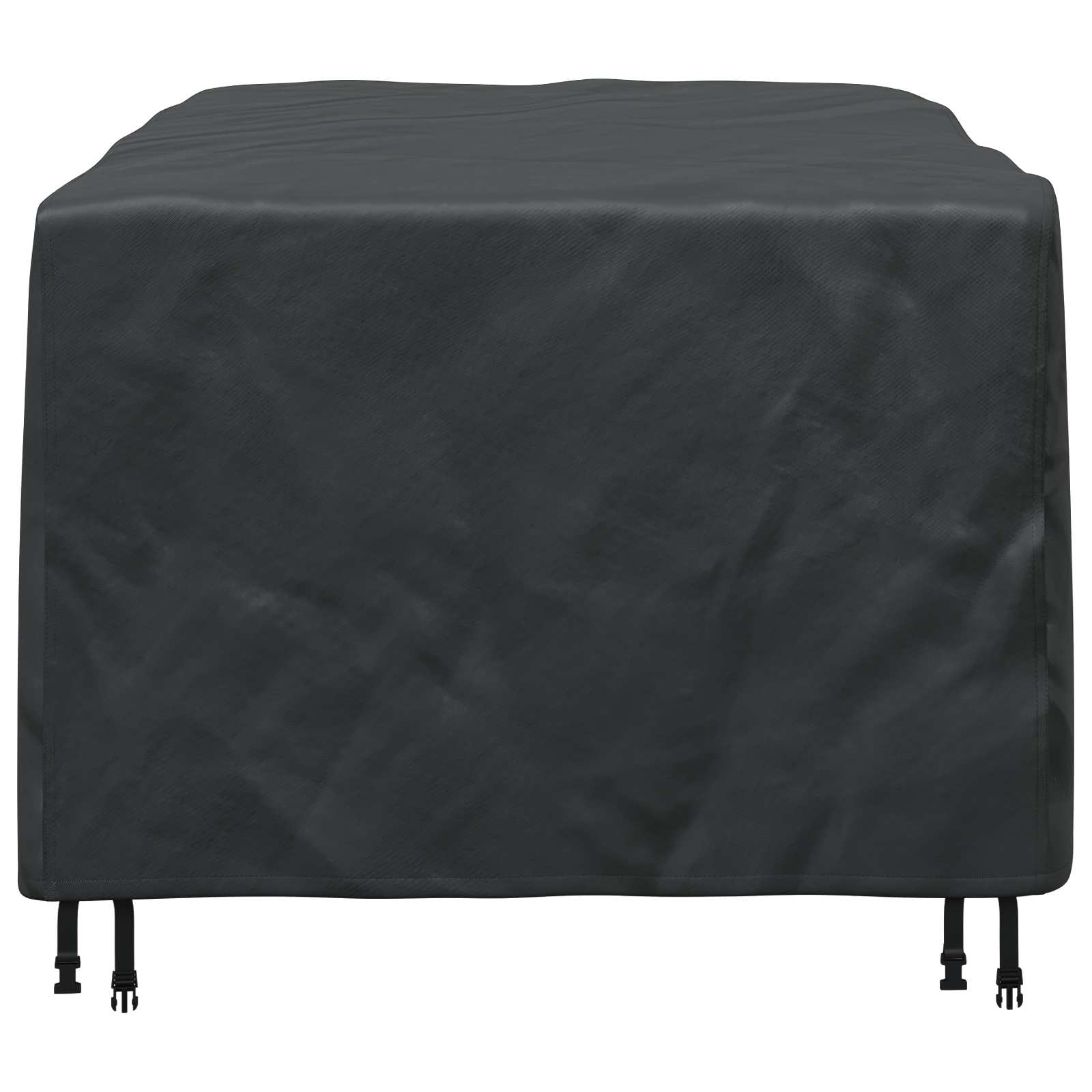 Κάλυμμα επίπλων Μονόχρωμο Μαύρο 170 x 100 x 70 εκ. 600D