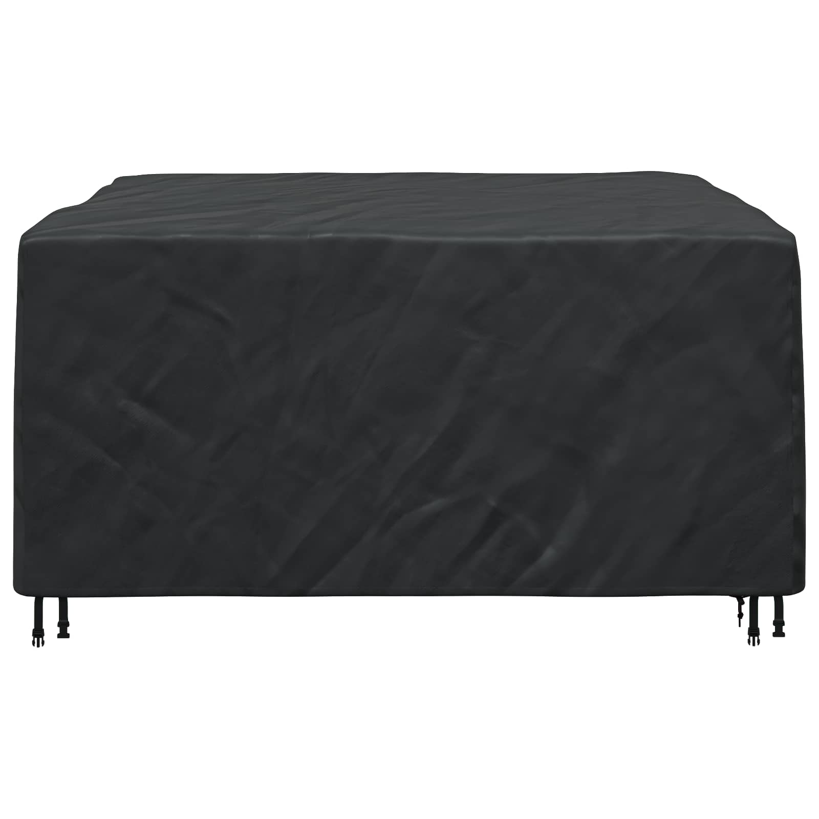 Κάλυμμα επίπλων Μονόχρωμο Μαύρο 180 x 190 x 85 εκ. 420D