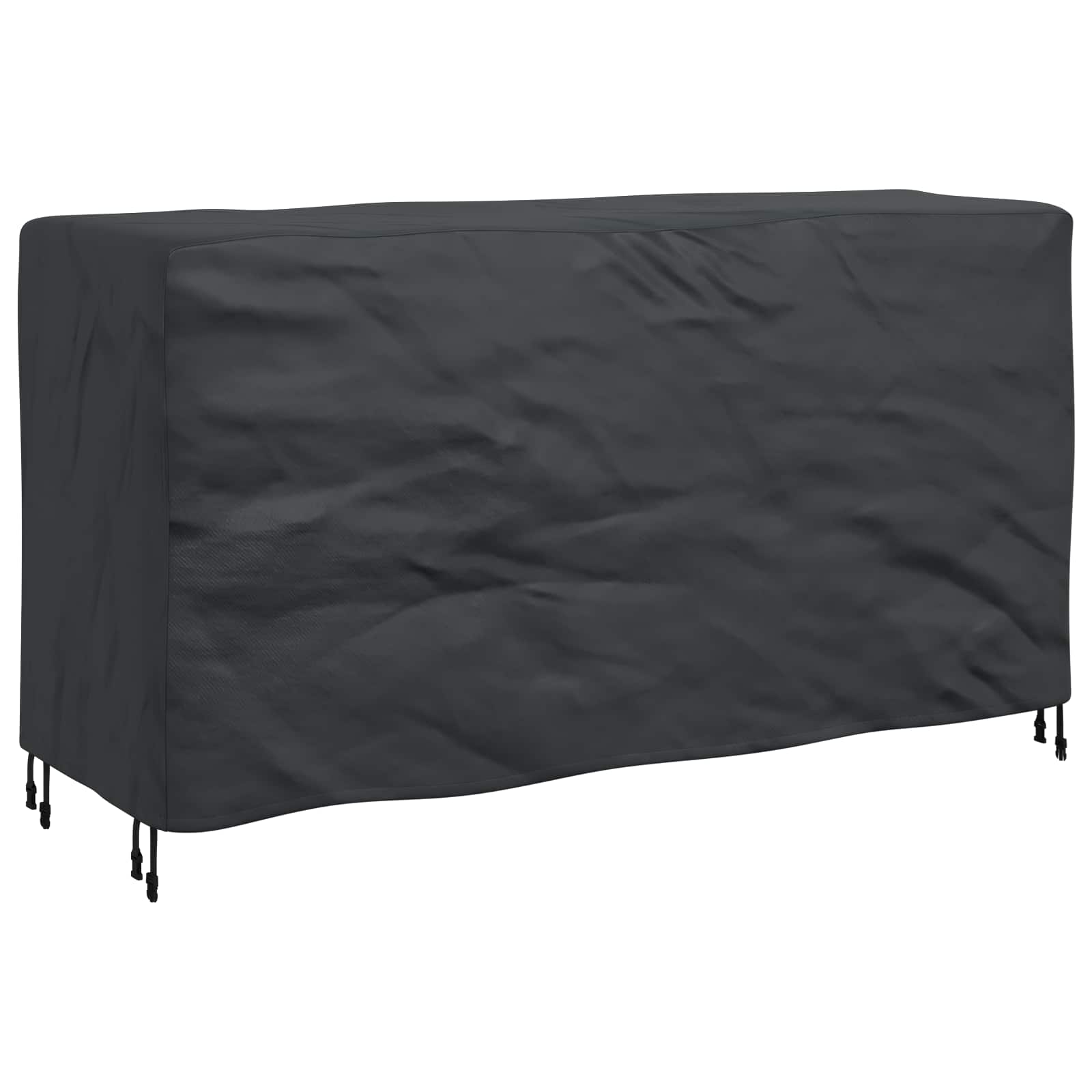 Κάλυμμα επίπλων Μονόχρωμο Μαύρο 180 x 70 x 90 cm 600D - Pakobazaar