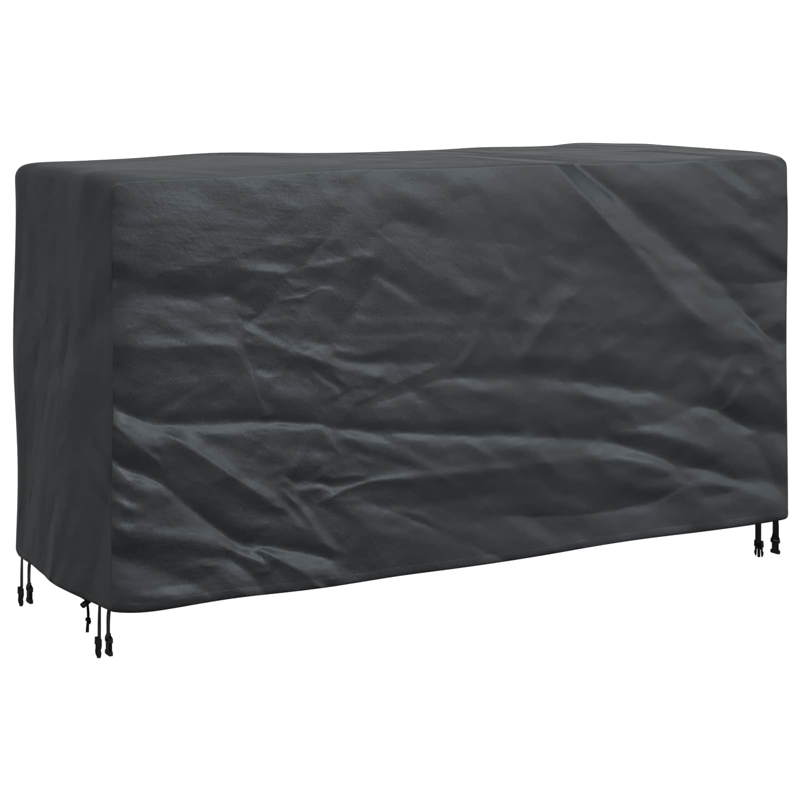 Κάλυμμα επίπλων Μονόχρωμο Μαύρο 180 x 70 x 90 cm 600D - Pakobazaar
