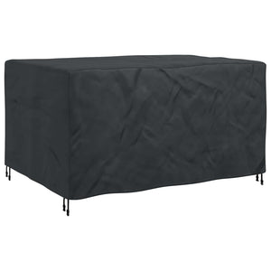 Κάλυμμα επίπλων Μονόχρωμο Μαύρο 180 x 150 x 85 εκ. 600D