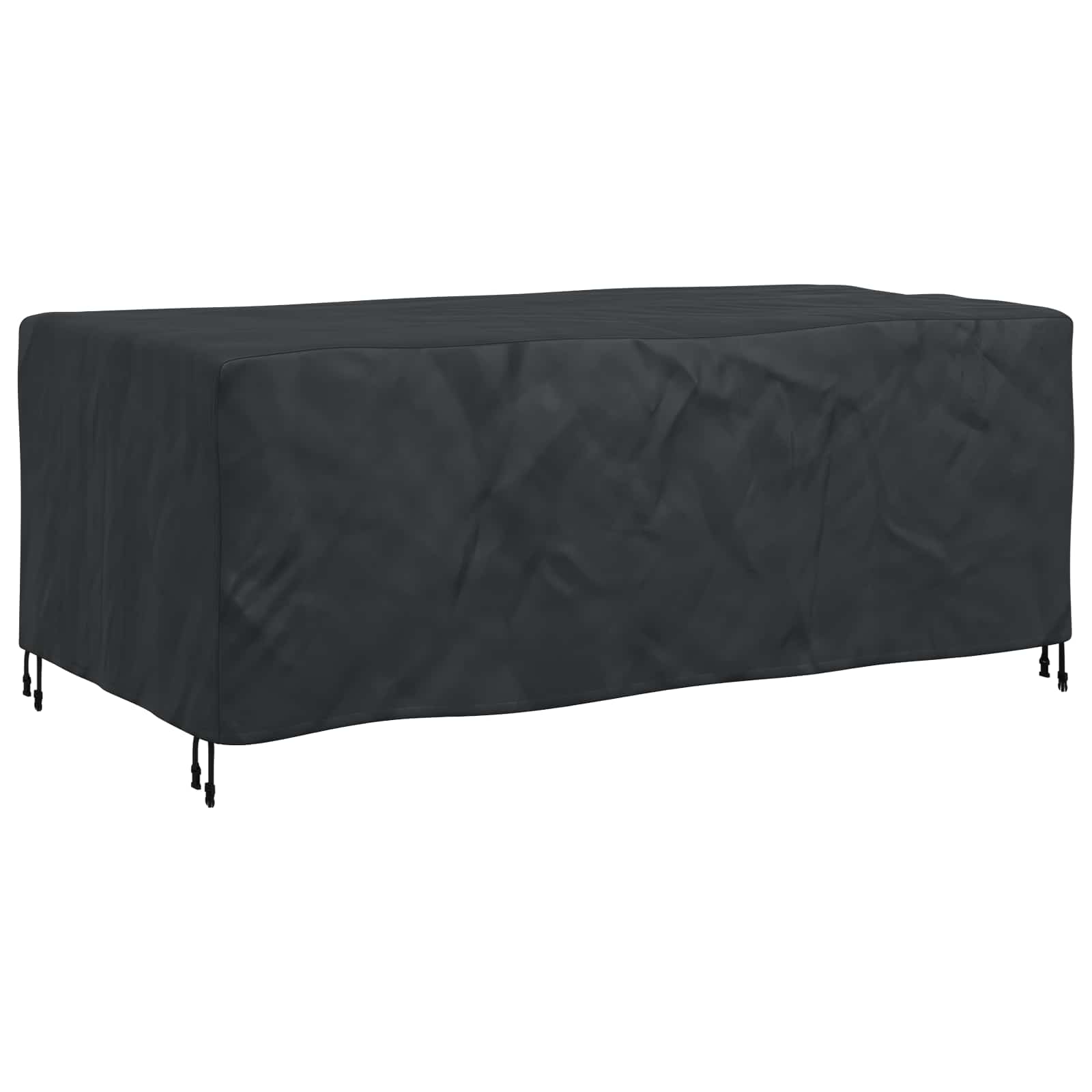 Κάλυμμα επίπλων Μονόχρωμο Μαύρο 200 x 110 x 70 εκ. 420D
