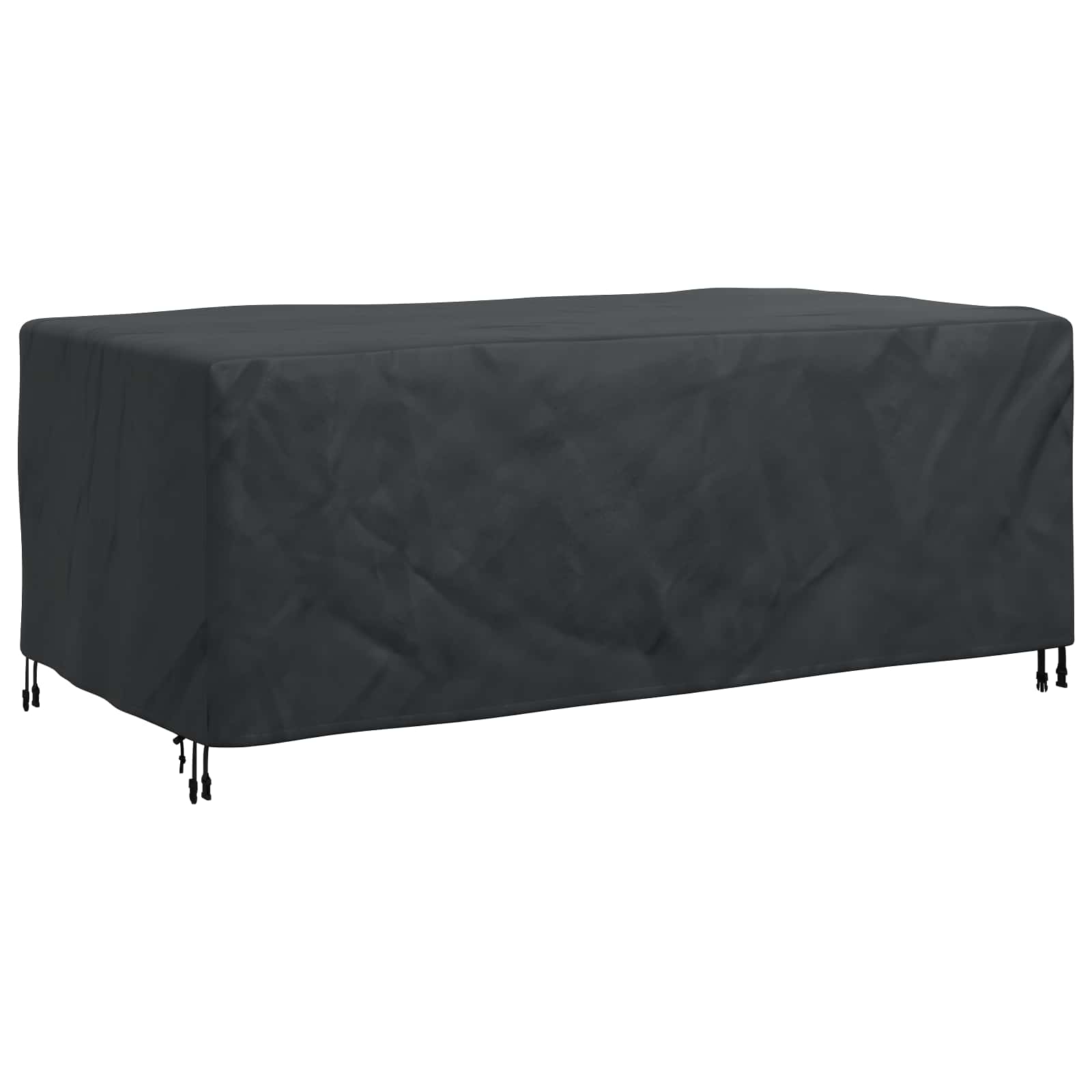 Κάλυμμα επίπλων Μονόχρωμο Μαύρο 200 x 110 x 70 εκ. 420D