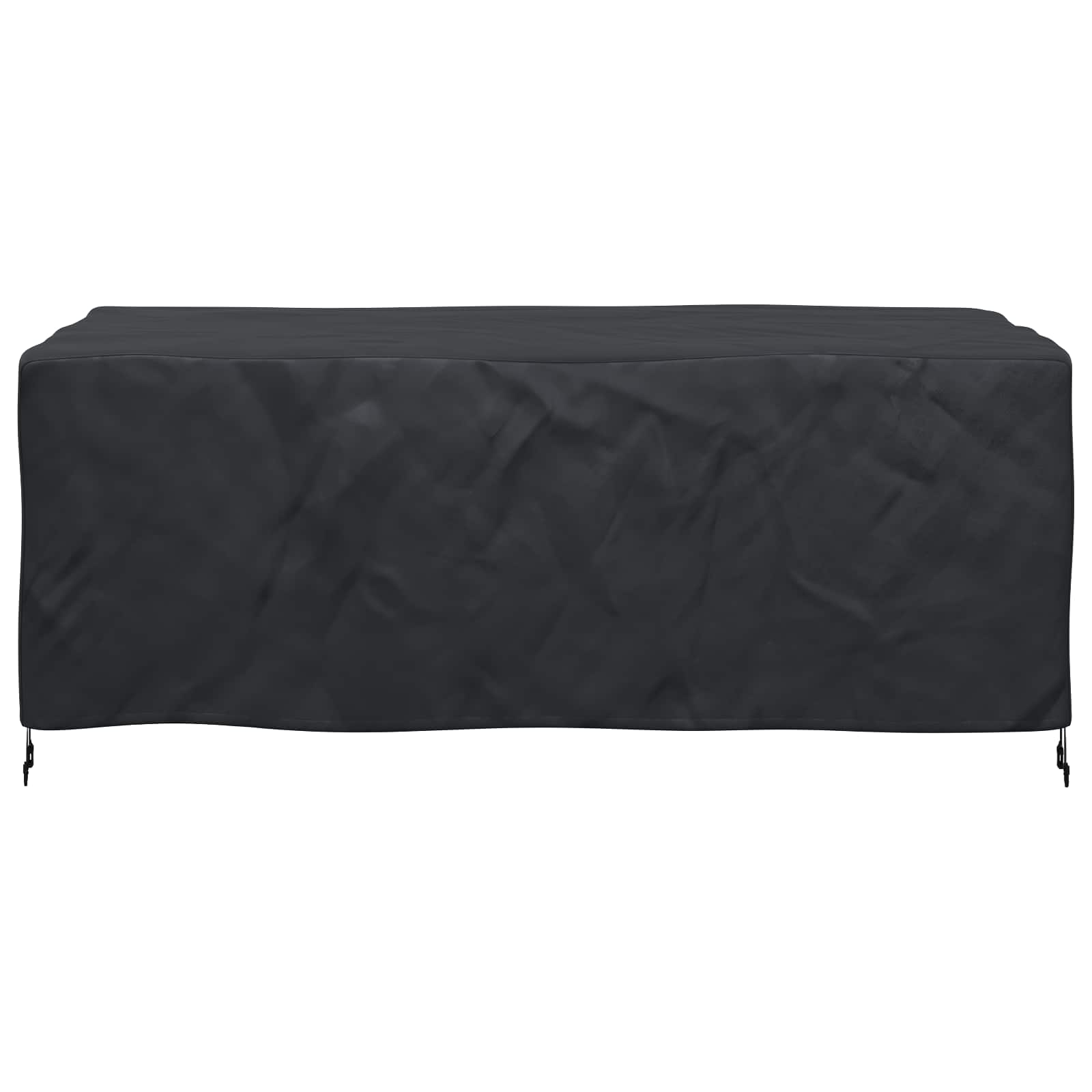 Κάλυμμα επίπλων Μονόχρωμο Μαύρο 200 x 110 x 70 εκ. 420D