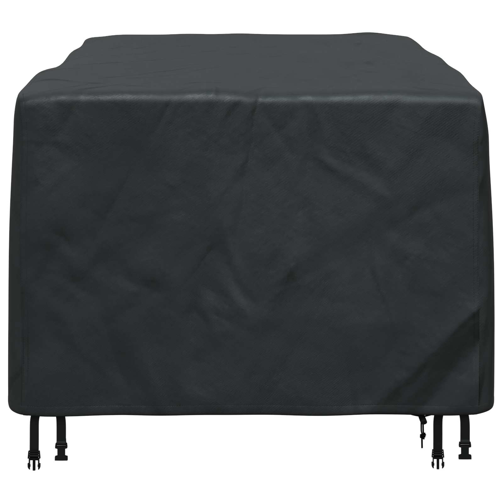 Κάλυμμα επίπλων Μονόχρωμο Μαύρο 200 x 110 x 70 εκ. 420D