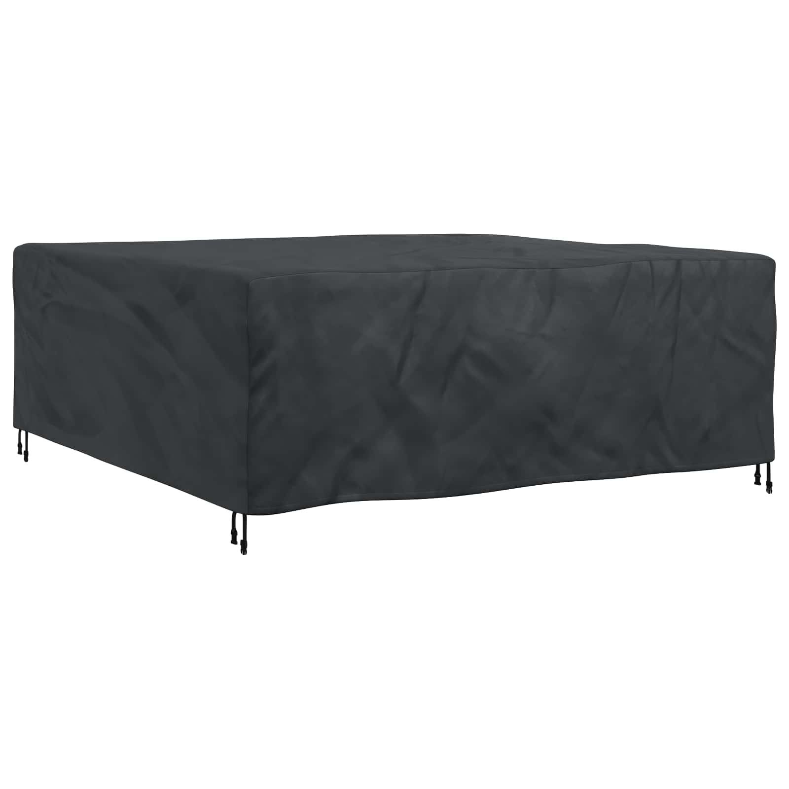 Κάλυμμα επίπλων Μονόχρωμο Μαύρο 200 x 190 x 85 εκ. 420D