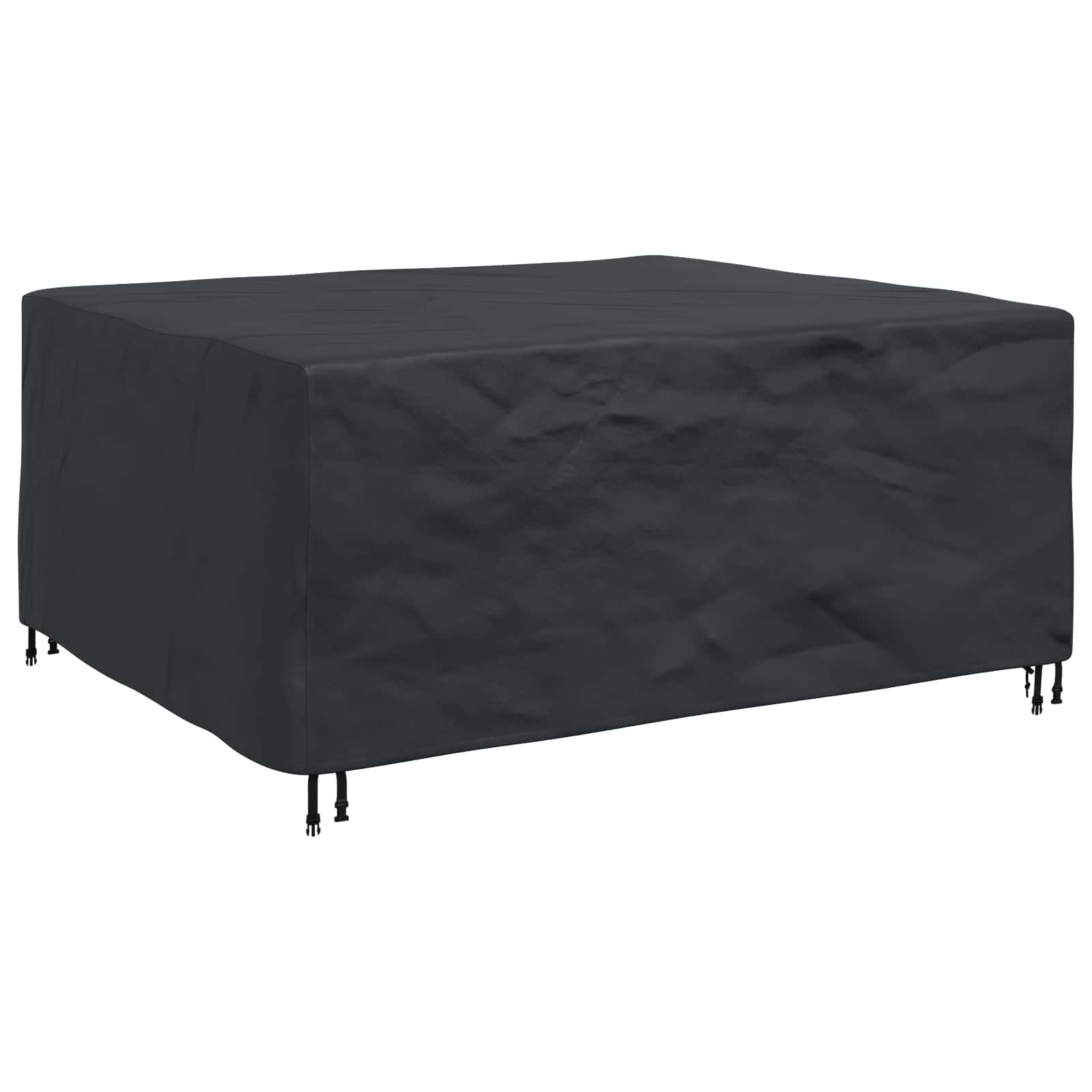 Κάλυμμα επίπλων Μονόχρωμο Μαύρο 200 x 165 x 80 cm 210D