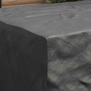 Κάλυμμα επίπλων Μονόχρωμο Μαύρο 200 x 165 x 80 cm 600D