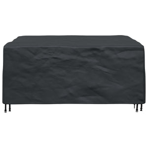Κάλυμμα επίπλων Μονόχρωμο Μαύρο 200 x 165 x 80 cm 600D
