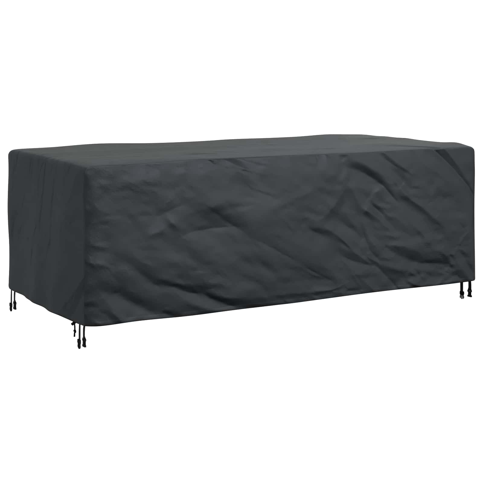 Κάλυμμα επίπλων Μονόχρωμο Μαύρο 220 x 110 x 70 εκ. 420D