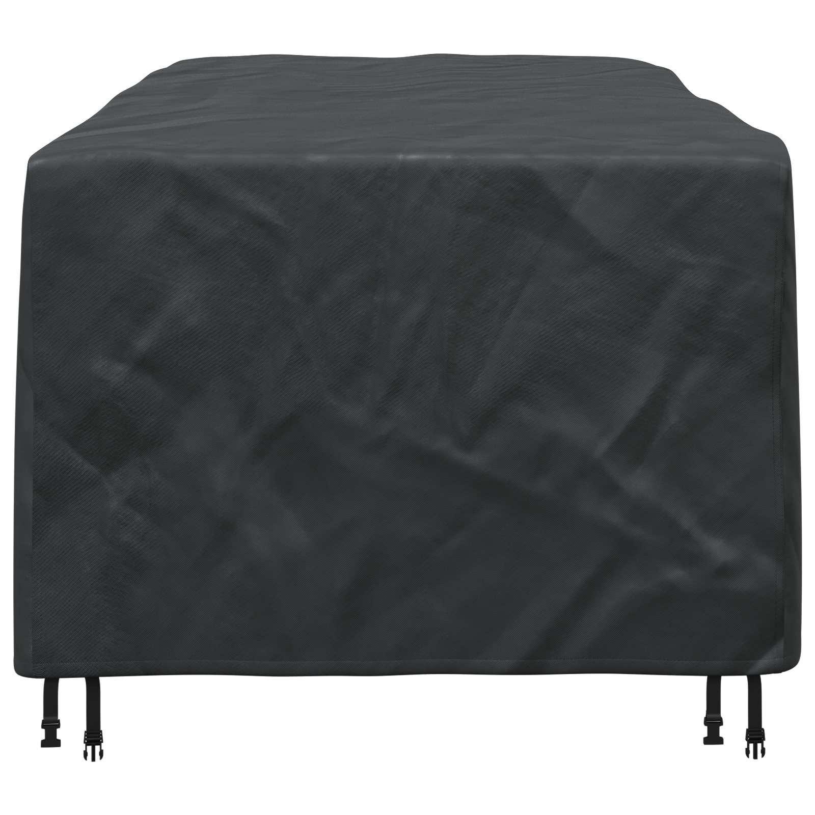 Κάλυμμα επίπλων Μονόχρωμο Μαύρο 220 x 110 x 70 εκ. 420D