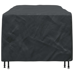 Κάλυμμα επίπλων Μονόχρωμο Μαύρο 220 x 110 x 70 εκ. 420D