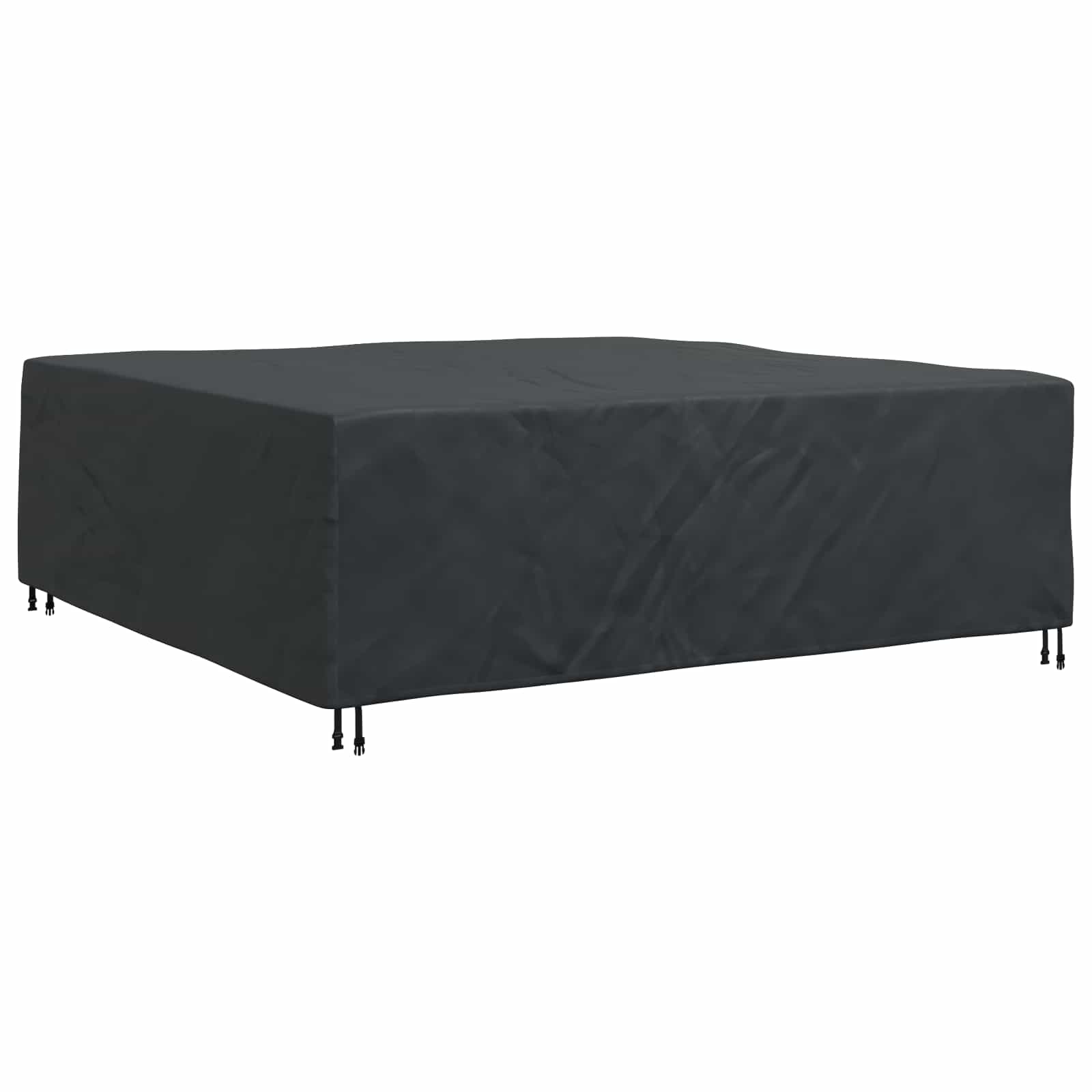 Κάλυμμα επίπλων Μονόχρωμο Μαύρο 220 x 220 x 70 εκ. 210D