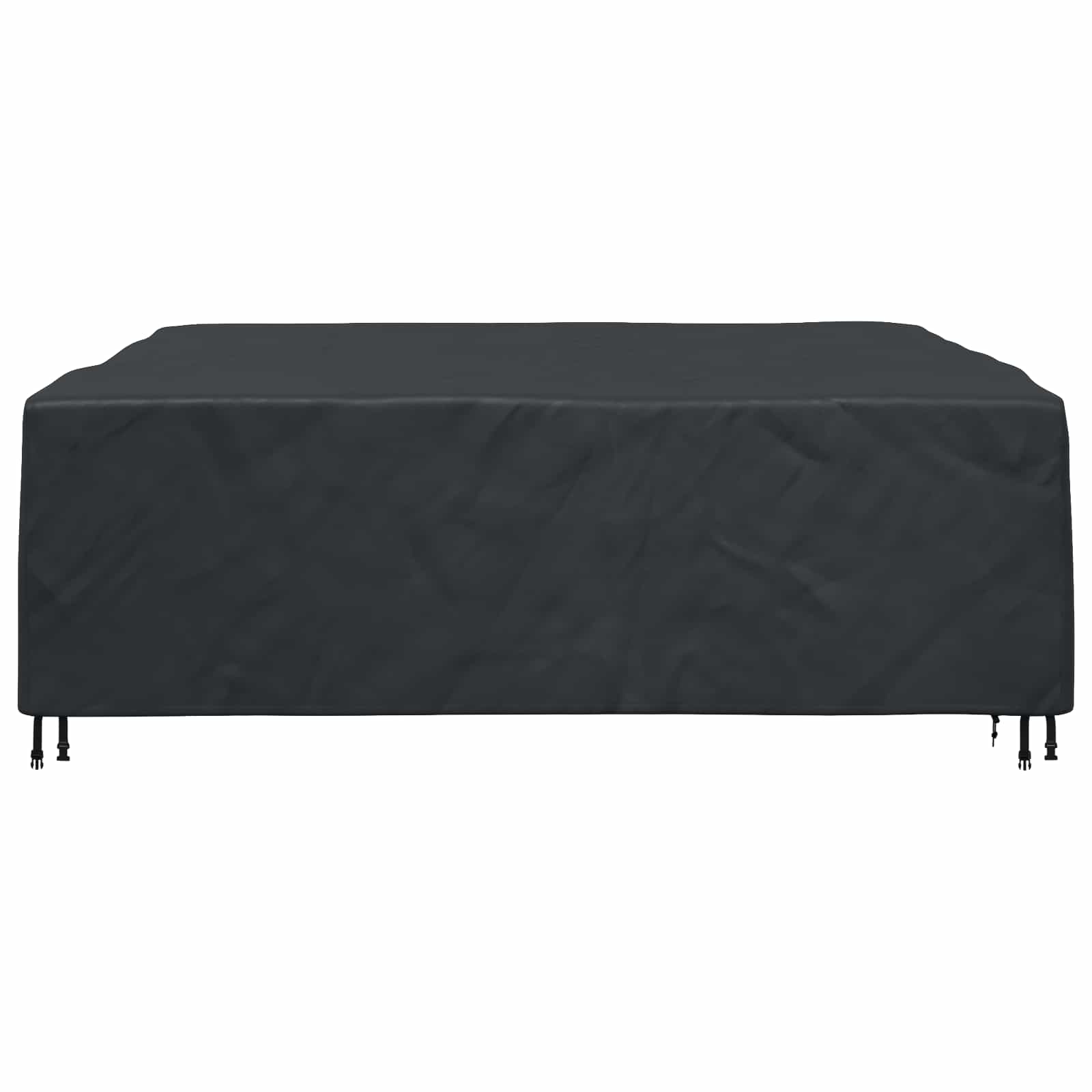 Κάλυμμα επίπλων Μονόχρωμο Μαύρο 220 x 220 x 70 εκ. 210D