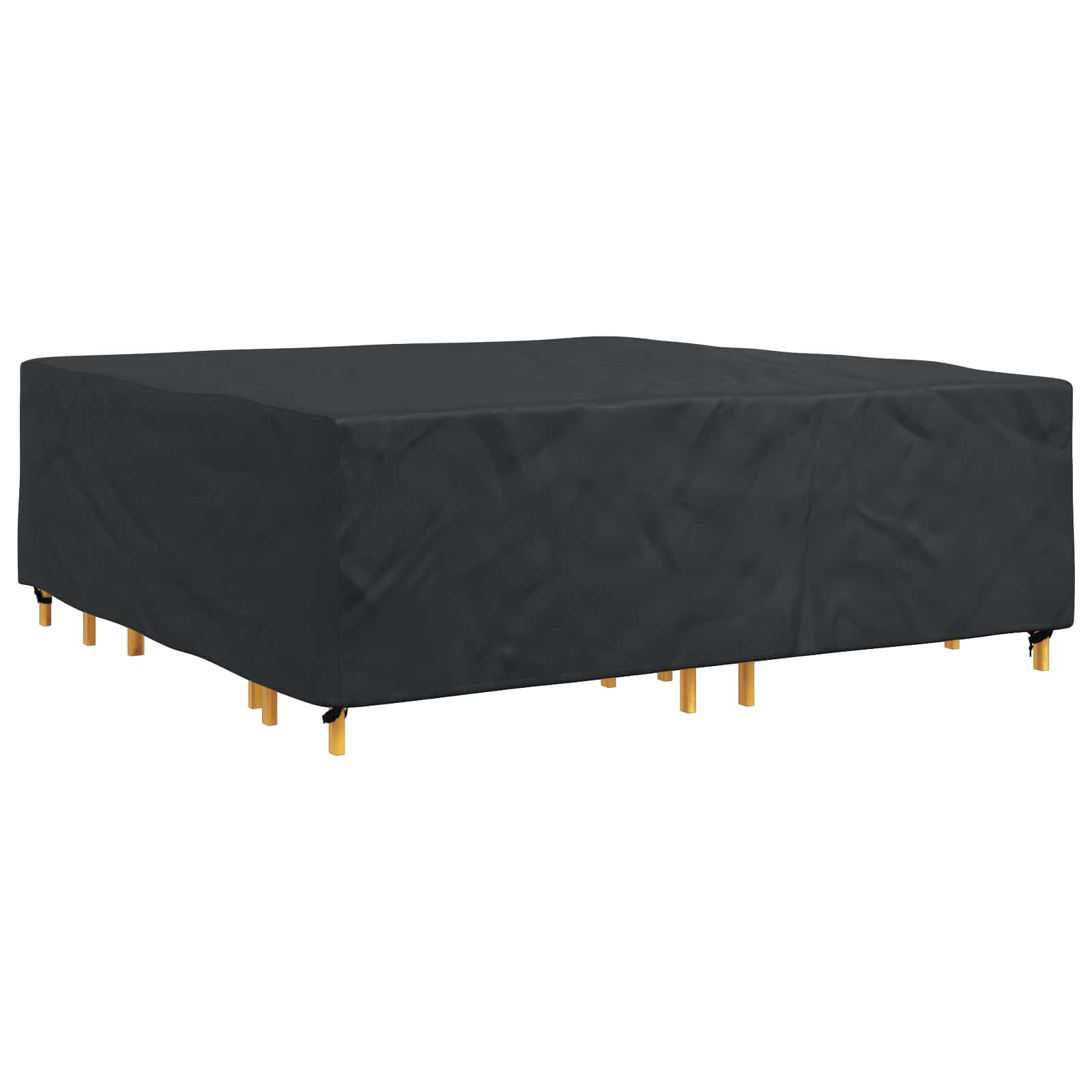 Κάλυμμα επίπλων Μονόχρωμο Μαύρο 220 x 220 x 70 εκ. 210D