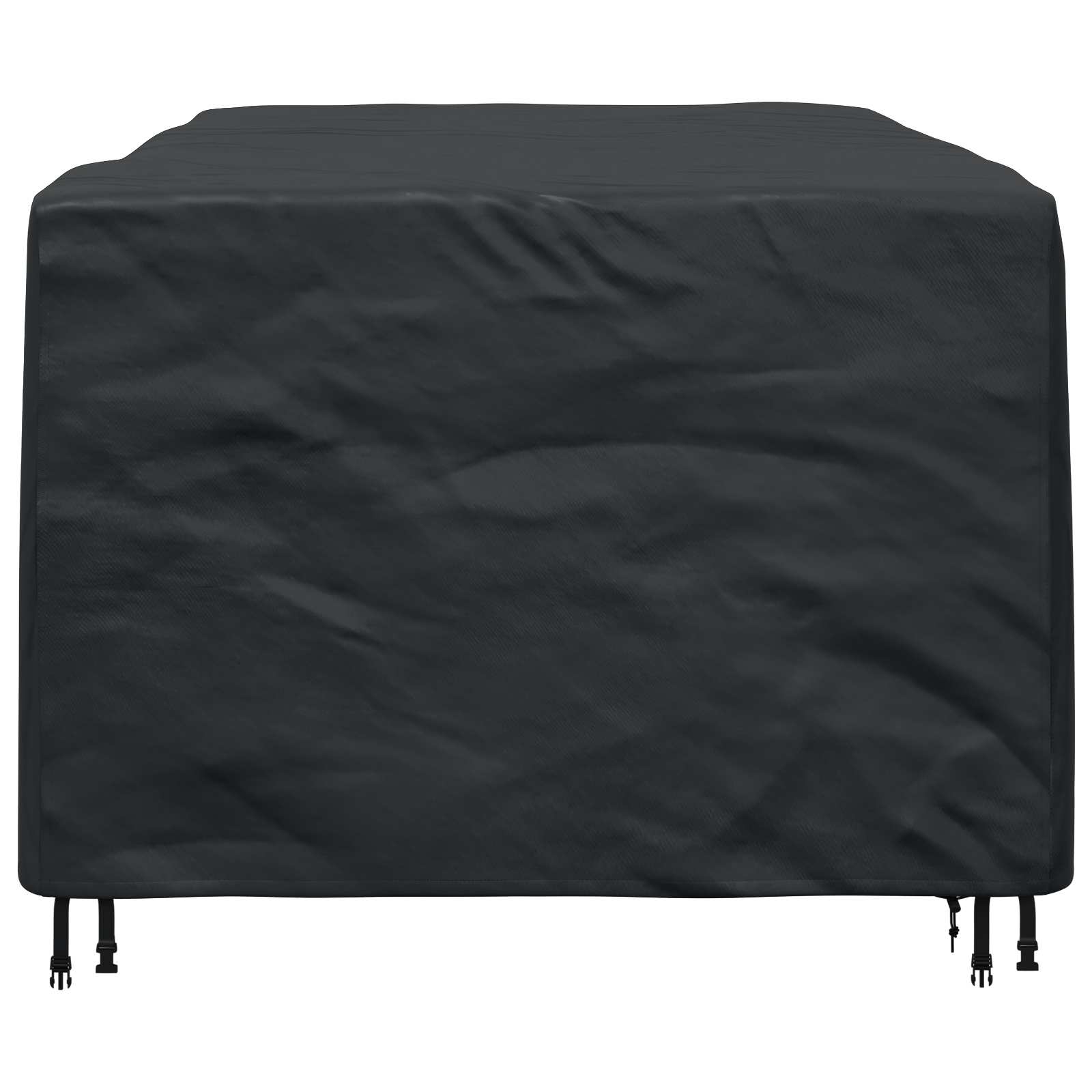 Κάλυμμα επίπλων Μονόχρωμο Μαύρο 240 x 110 x 70 εκ. 420D