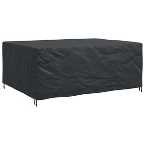 Κάλυμμα επίπλων Μονόχρωμο Μαύρο 240 x 190 x 90 εκ. 420D