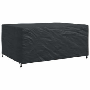 Κάλυμμα επίπλων Μονόχρωμο Μαύρο 240 x 160 x 100 εκ. 600D