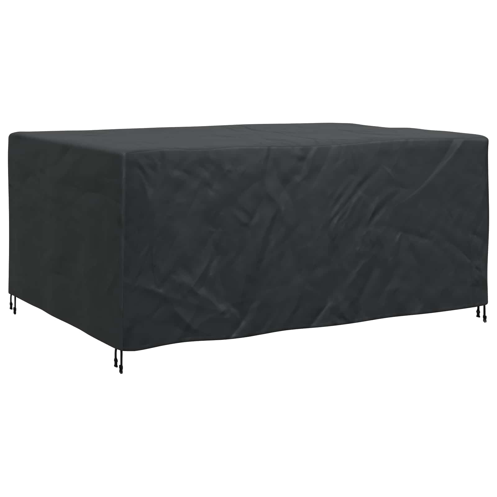 Κάλυμμα επίπλων Μονόχρωμο Μαύρο 240 x 180 x 100 εκ. 600D - Pakobazaar