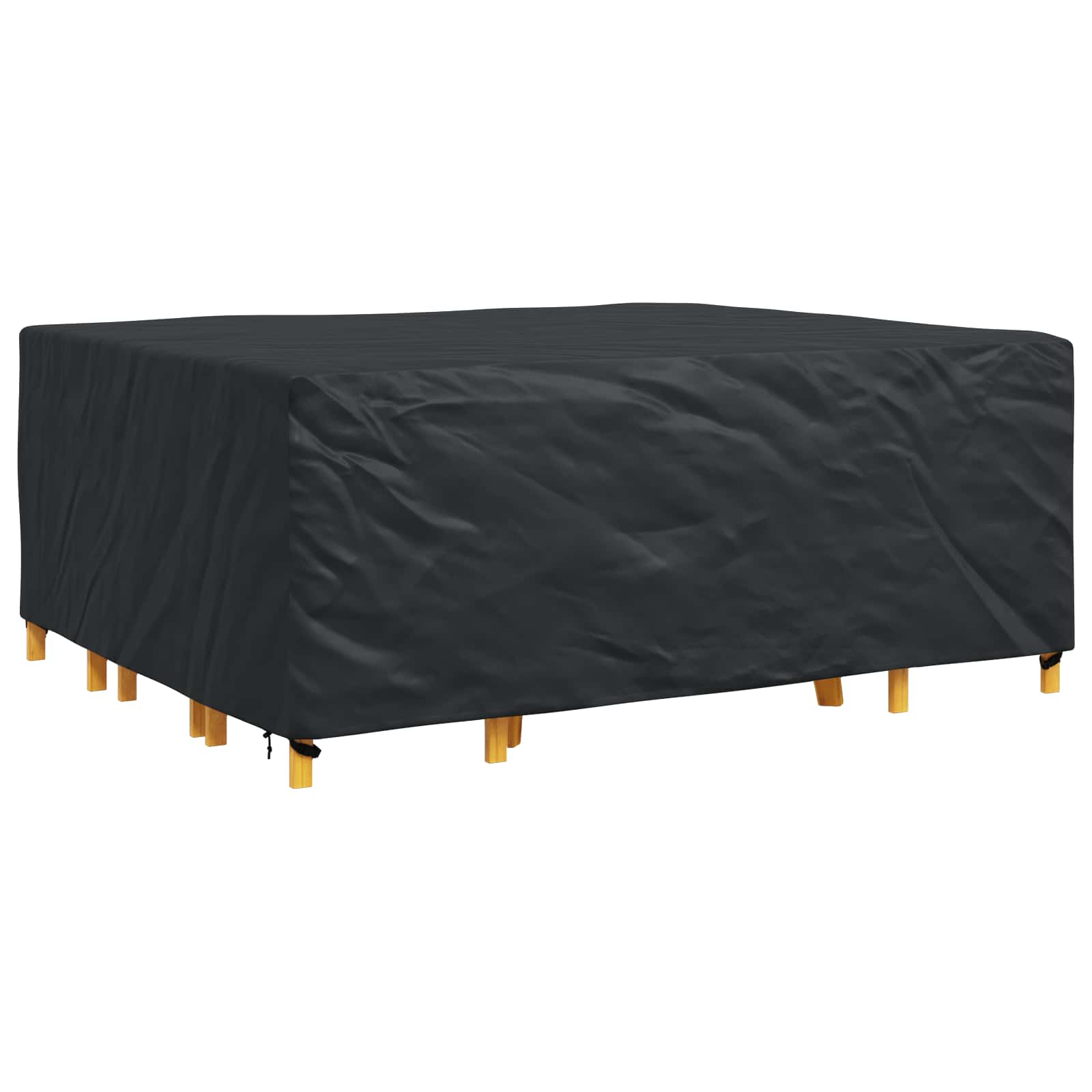 Κάλυμμα επίπλων Μονόχρωμο Μαύρο 250 x 210 x 70 εκ. 210D
