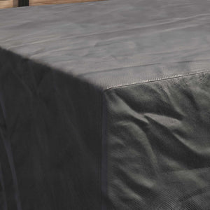 Κάλυμμα επίπλων Μονόχρωμο Μαύρο 250 x 210 x 70 εκ. 600D - Pakobazaar