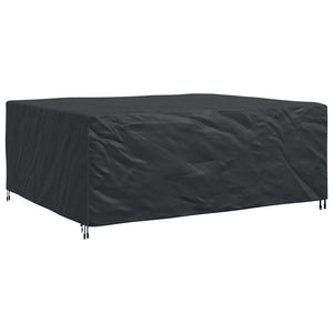 Κάλυμμα επίπλων Μονόχρωμο Μαύρο 250 x 210 x 70 εκ. 600D - Pakobazaar
