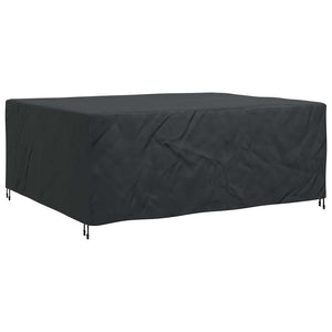 Κάλυμμα επίπλων Μονόχρωμο Μαύρο 250 x 210 x 90 cm 600D