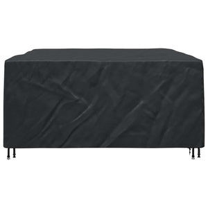 Κάλυμμα επίπλων Μονόχρωμο Μαύρο 250 x 210 x 90 cm 600D