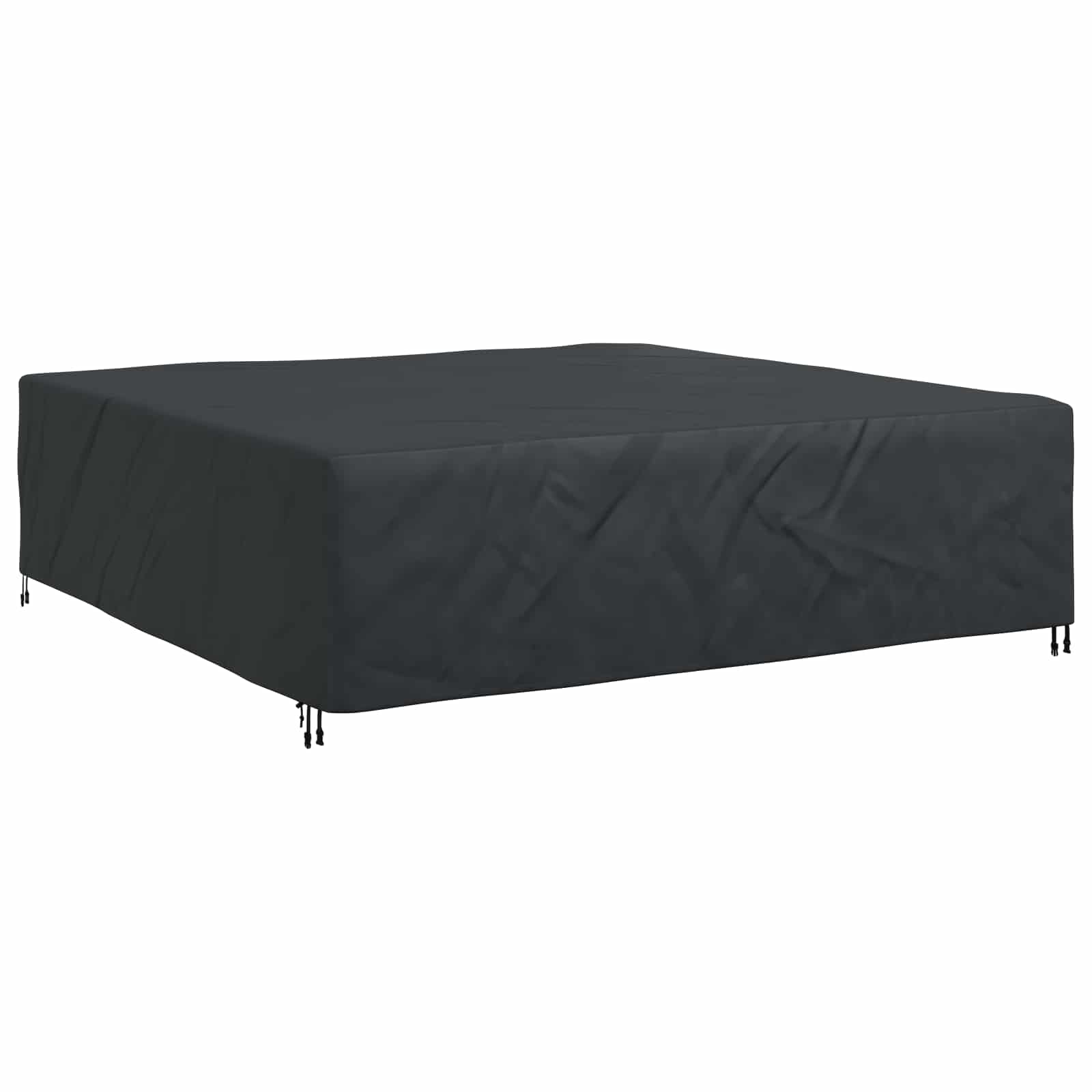 Κάλυμμα επίπλων Μονόχρωμο Μαύρο 260 x 260 x 70 εκ. 210D - Pakobazaar