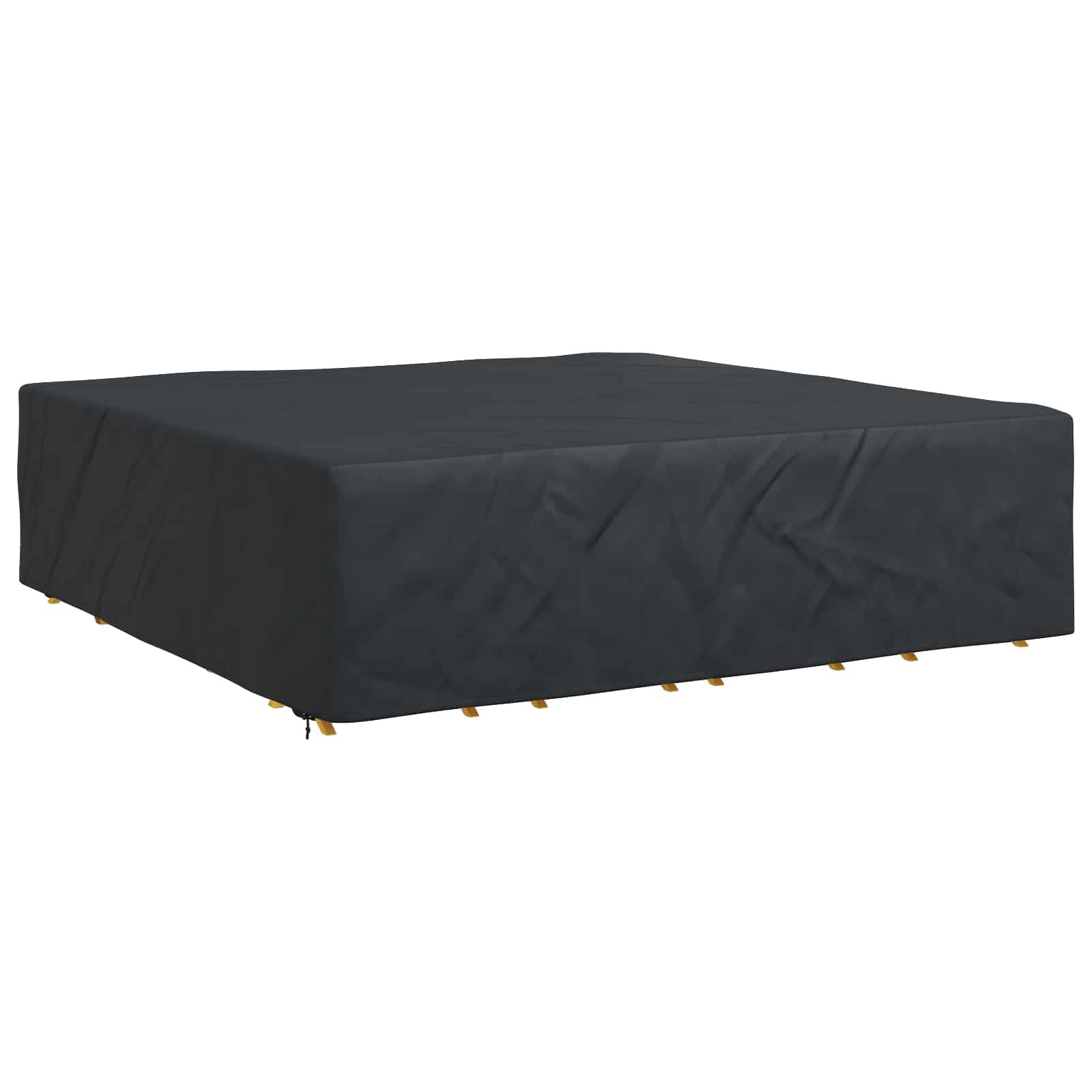 Κάλυμμα επίπλων Μονόχρωμο Μαύρο 260 x 260 x 90 cm 600D