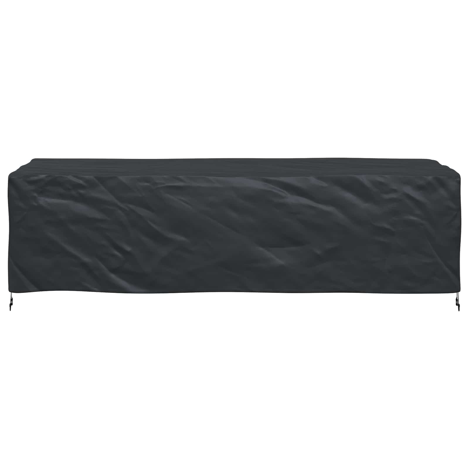 Κάλυμμα επίπλων Μονόχρωμο Μαύρο 270 x 110 x 70 εκ. 600D