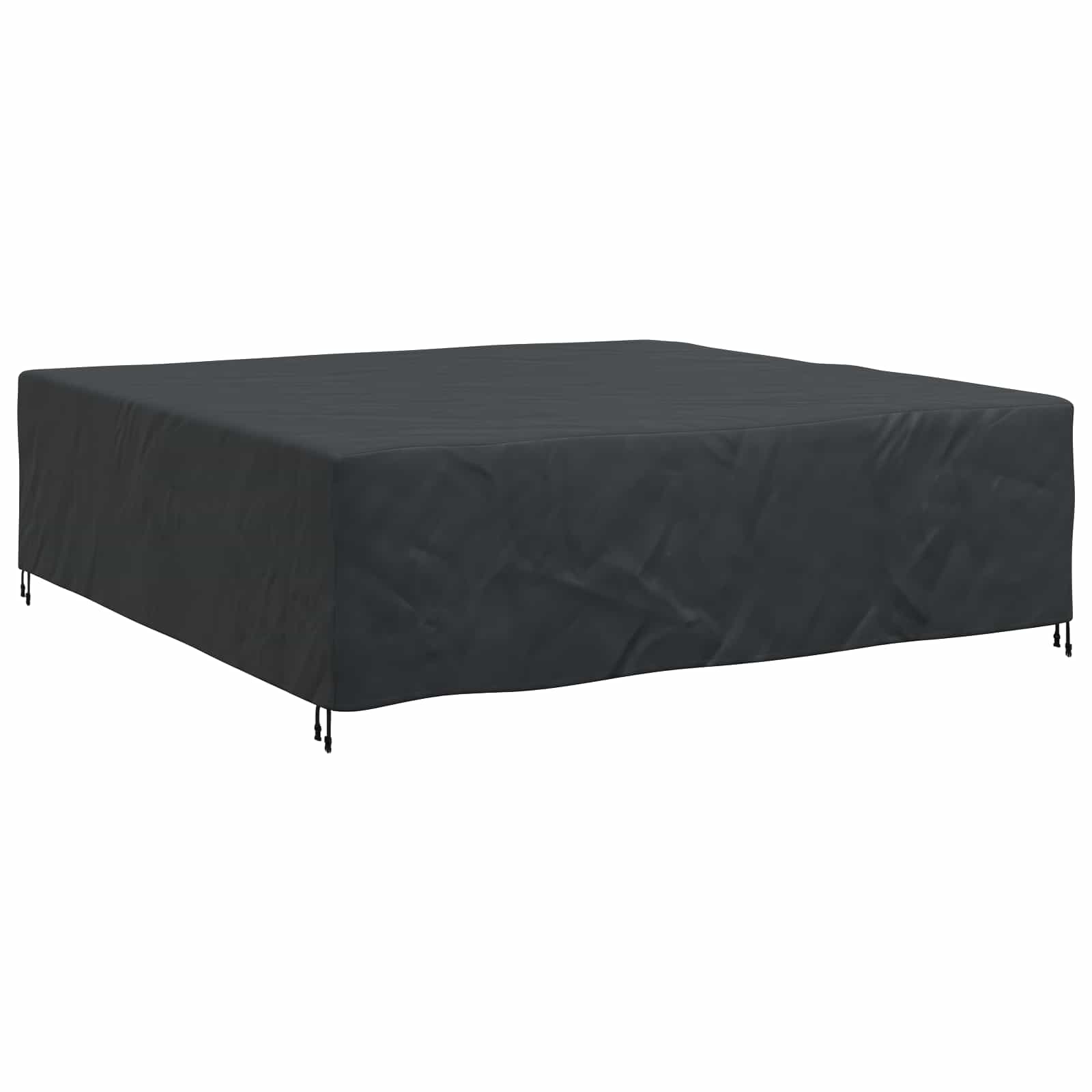 Κάλυμμα επίπλων Μονόχρωμο Μαύρο 275 x 275 x 70 εκ. 600D - Pakobazaar