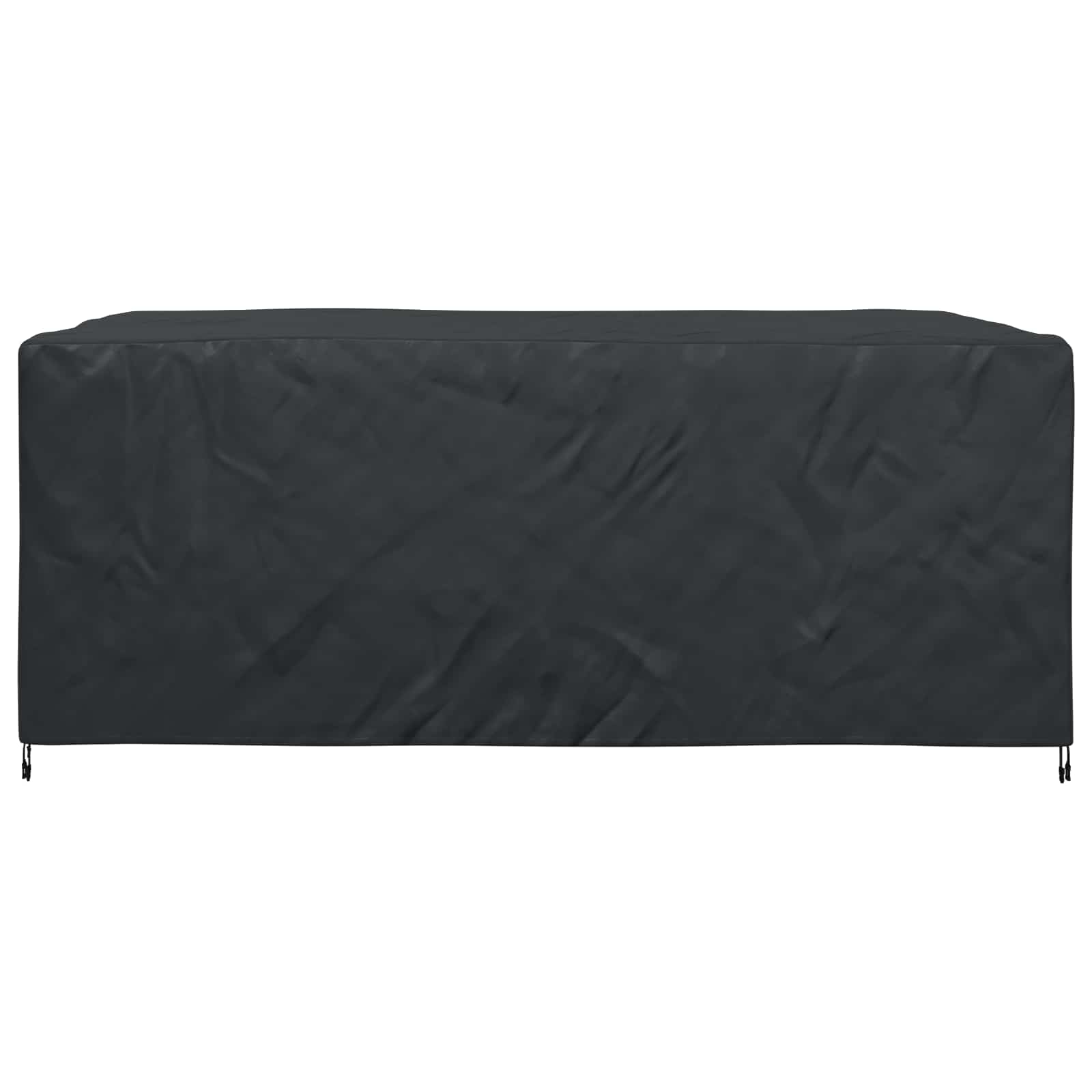 Κάλυμμα επίπλων Μονόχρωμο Μαύρο 280 x 204 x 106 εκ. 600D