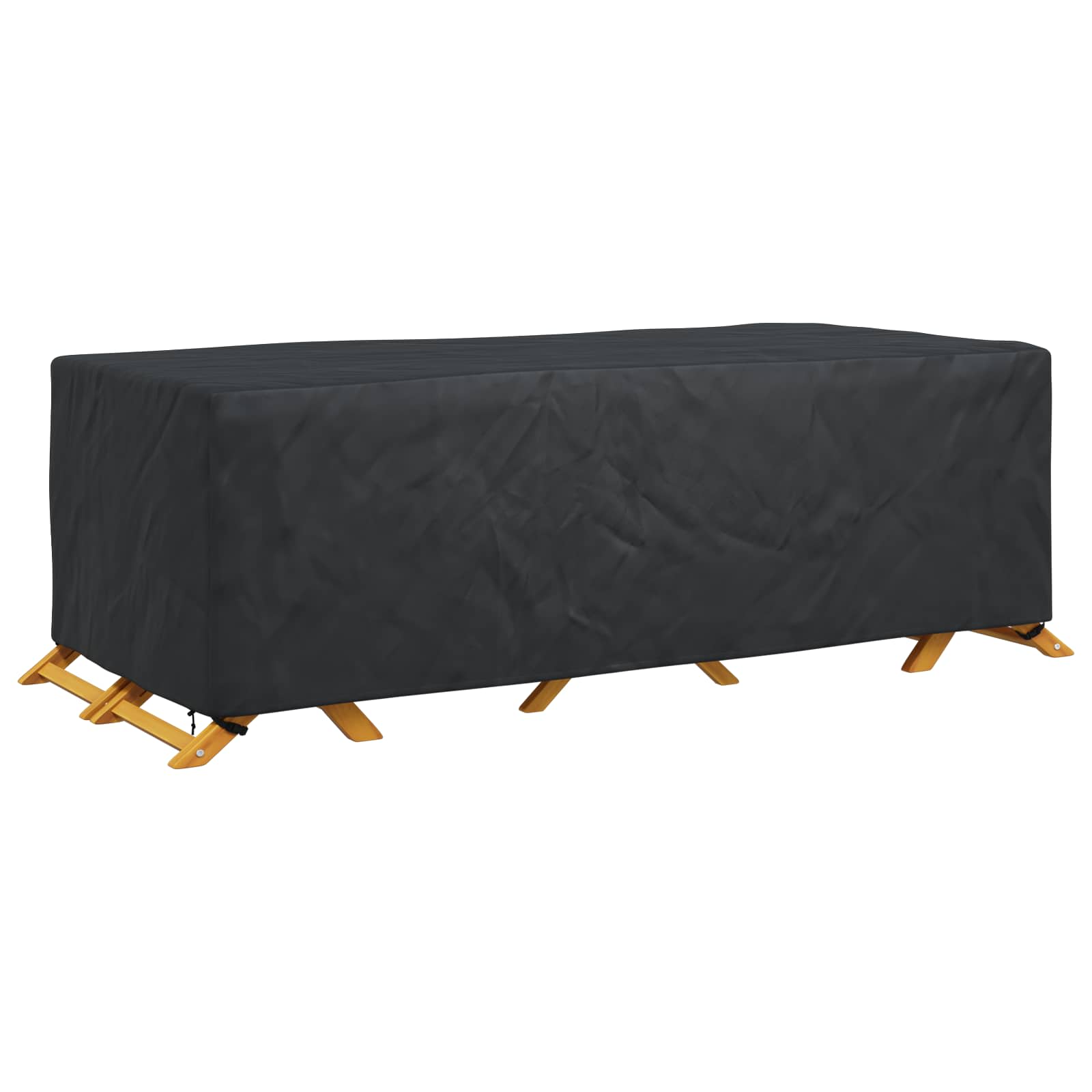 Κάλυμμα επίπλων Μονόχρωμο Μαύρο 300 x 110 x 70 εκ. 420D - Pakobazaar