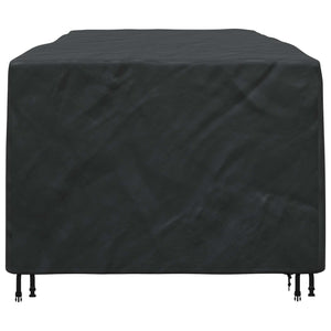 Κάλυμμα επίπλων Μονόχρωμο Μαύρο 300 x 110 x 70 εκ. 420D - Pakobazaar