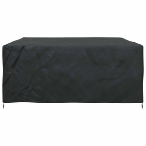 Κάλυμμα επίπλων Μονόχρωμο Μαύρο 300 x 250 x 100 cm 600D