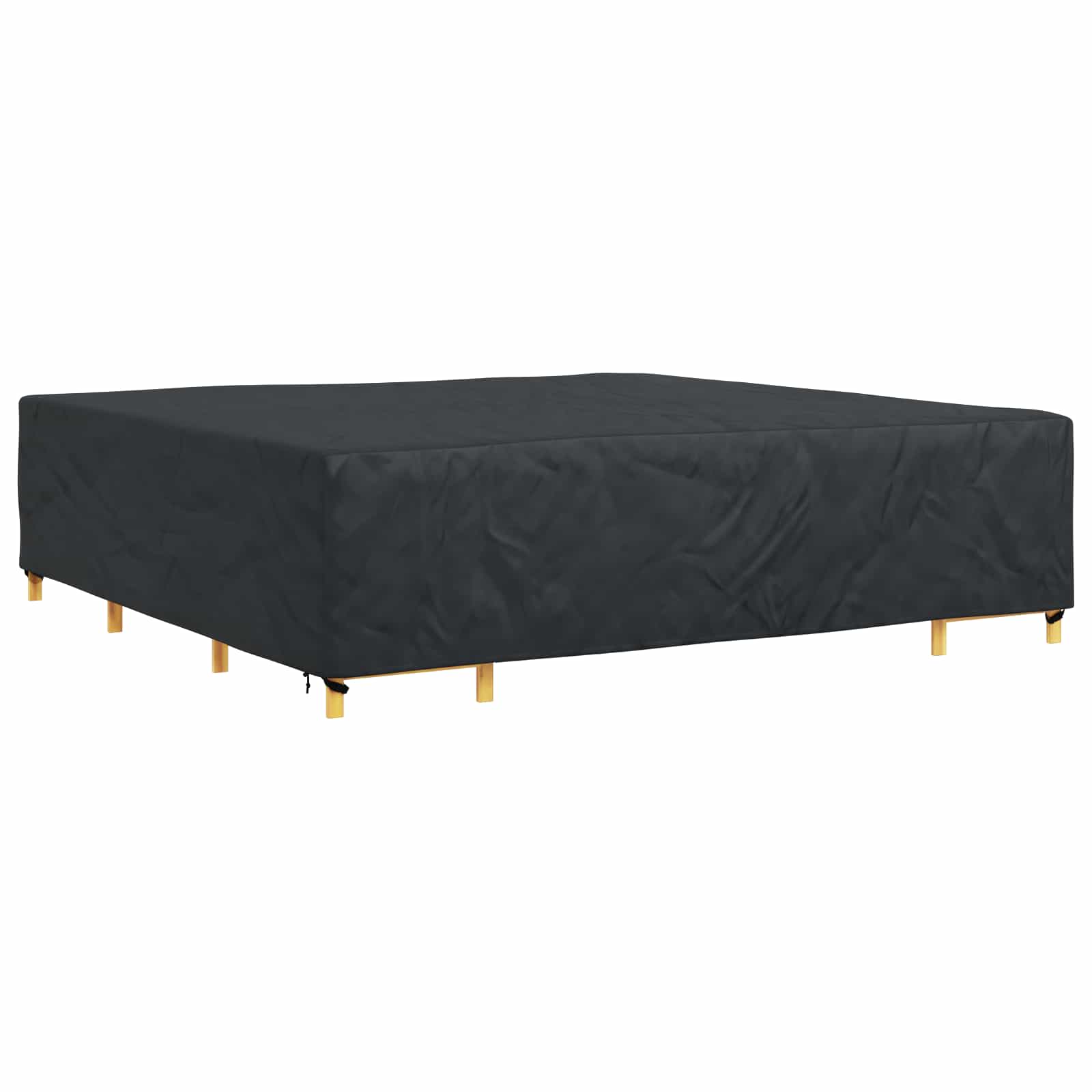 Κάλυμμα επίπλων Μονόχρωμο Μαύρο 300 x 300 x 70 cm 600D