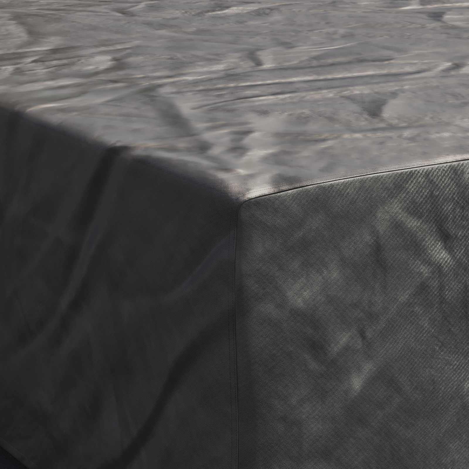 Κάλυμμα επίπλων Μονόχρωμο Μαύρο 400 x 300 x 70 cm 600D