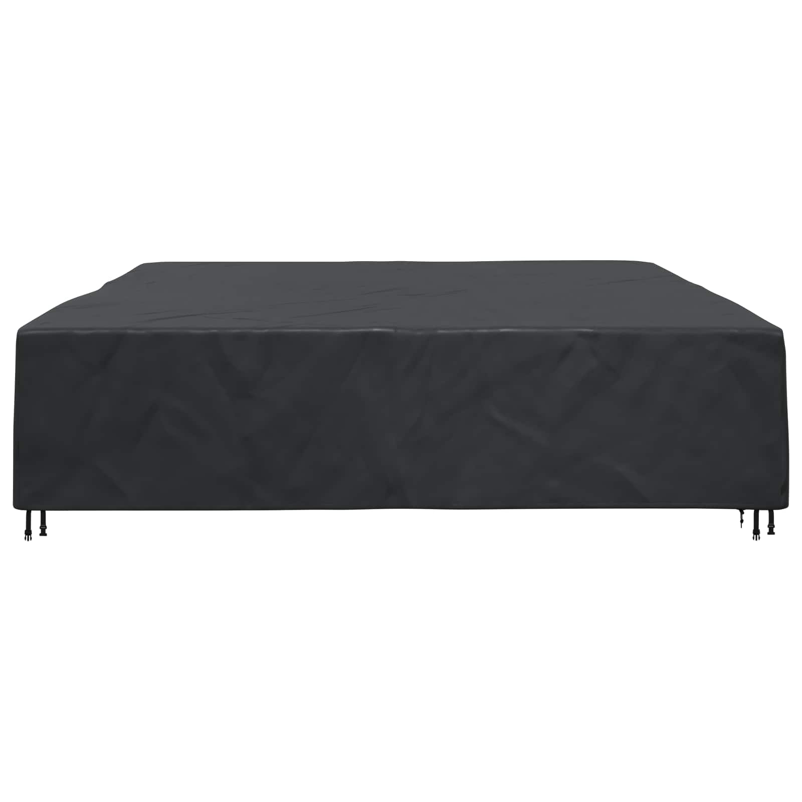 Κάλυμμα επίπλων Μονόχρωμο Μαύρο 400 x 300 x 70 cm 600D