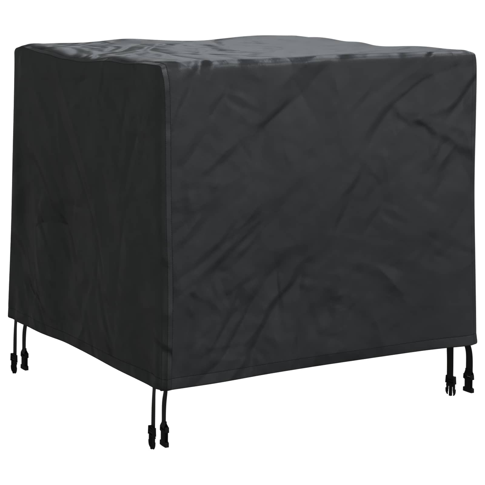 Κάλυμμα επίπλων Μαύρο 82 x 82 x 65 εκ Ύφασμα Oxford 600D