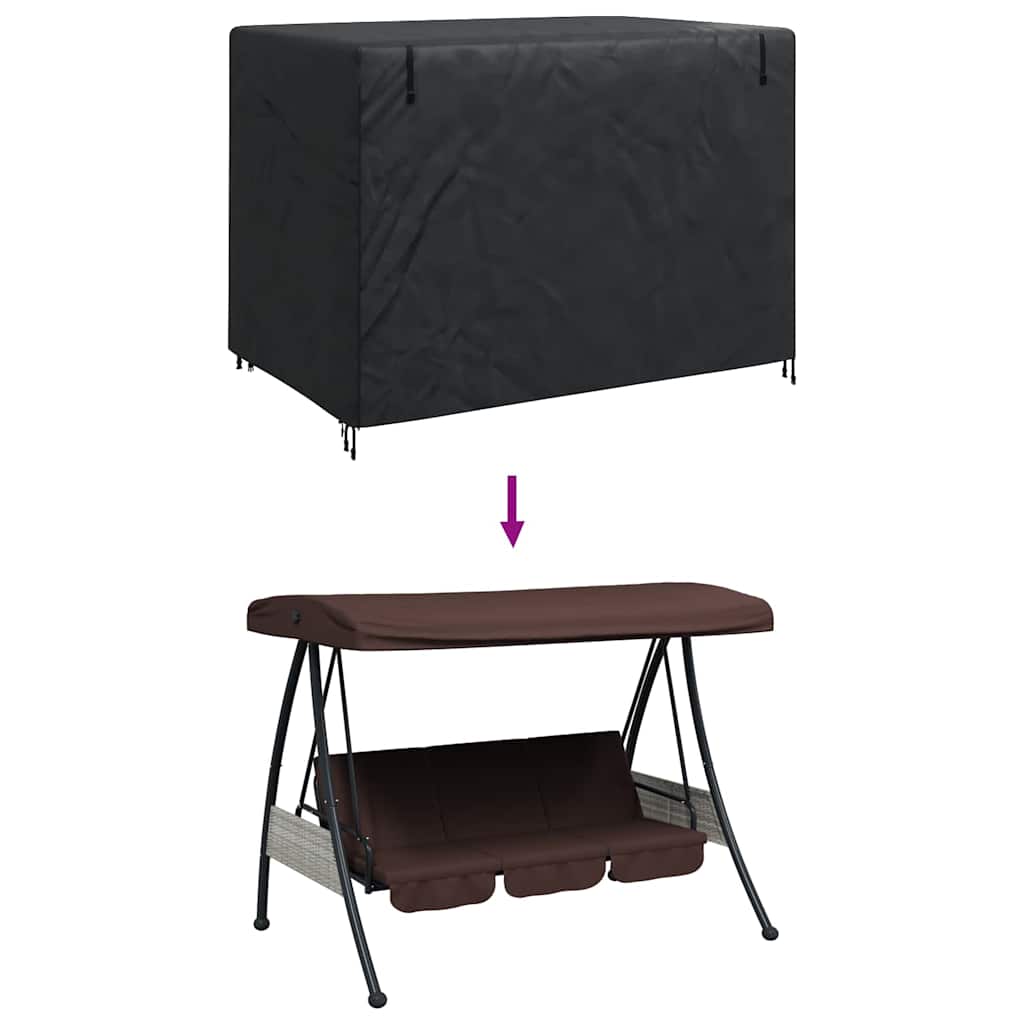 Κάλυμμα για κούνια εξωτερικού χώρου 220 x 125 x 170 cm