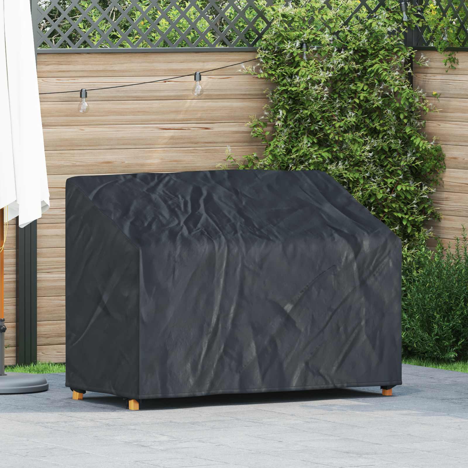 Κάλυμμα Παγκάκι Κήπου 134 x 70 x 65 / 94 cm Ύφασμα Oxford 210D - Pakobazaar