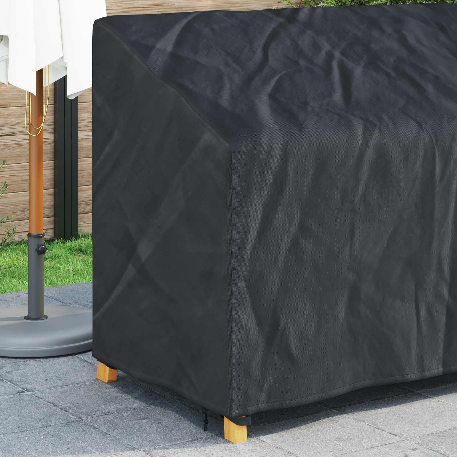 Κάλυμμα Παγκάκι Κήπου 165 x 70 x 65 / 94 cm Ύφασμα Oxford 420D - Pakobazaar